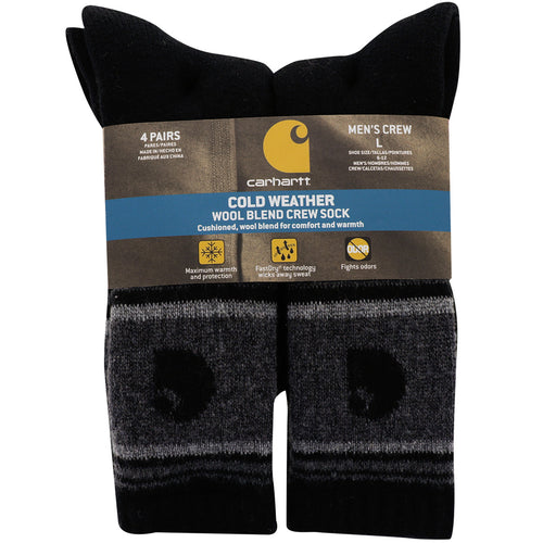 Carhartt Men's COLD WEATHER Sherpa Lined Thermal Socks SC-0540-M