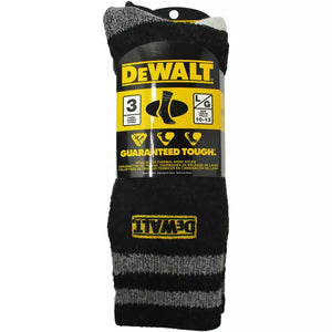 DeWALT Heavy Weight Socks 3 Pack