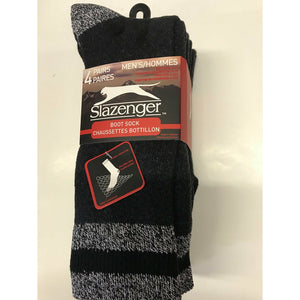 Slazenger Men's 4 Pack Cotton Boot Socks